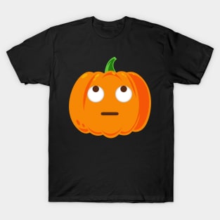 Pumpkin With Eyes Up T-Shirt